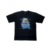 SPEED SYCLE TSHIRT EAGLE BADGE BLACK