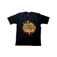 SPEED SYCLE TSHIRT FIRE RED BLACK
